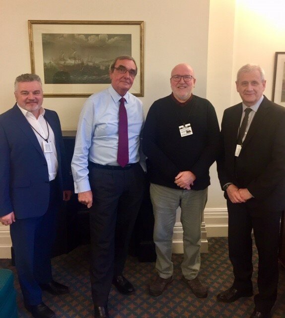 Meeting with Rolls Royce-Toyota-Unite the Union to discuss issues and concerns, March 2019.