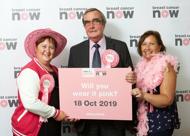 Backing the Breast Cancer Care Campaign, October 2019.